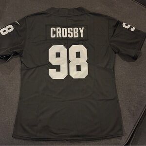 Women’s Black Raiders Max Crosby 
Large